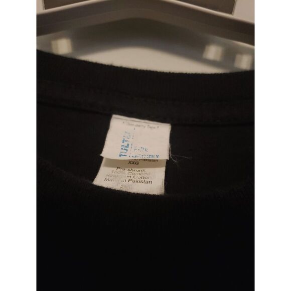 Def Leppard Pyromania Women's Size XXL Black T-Shirt Crop Retro Metal - Picture 6 of 6